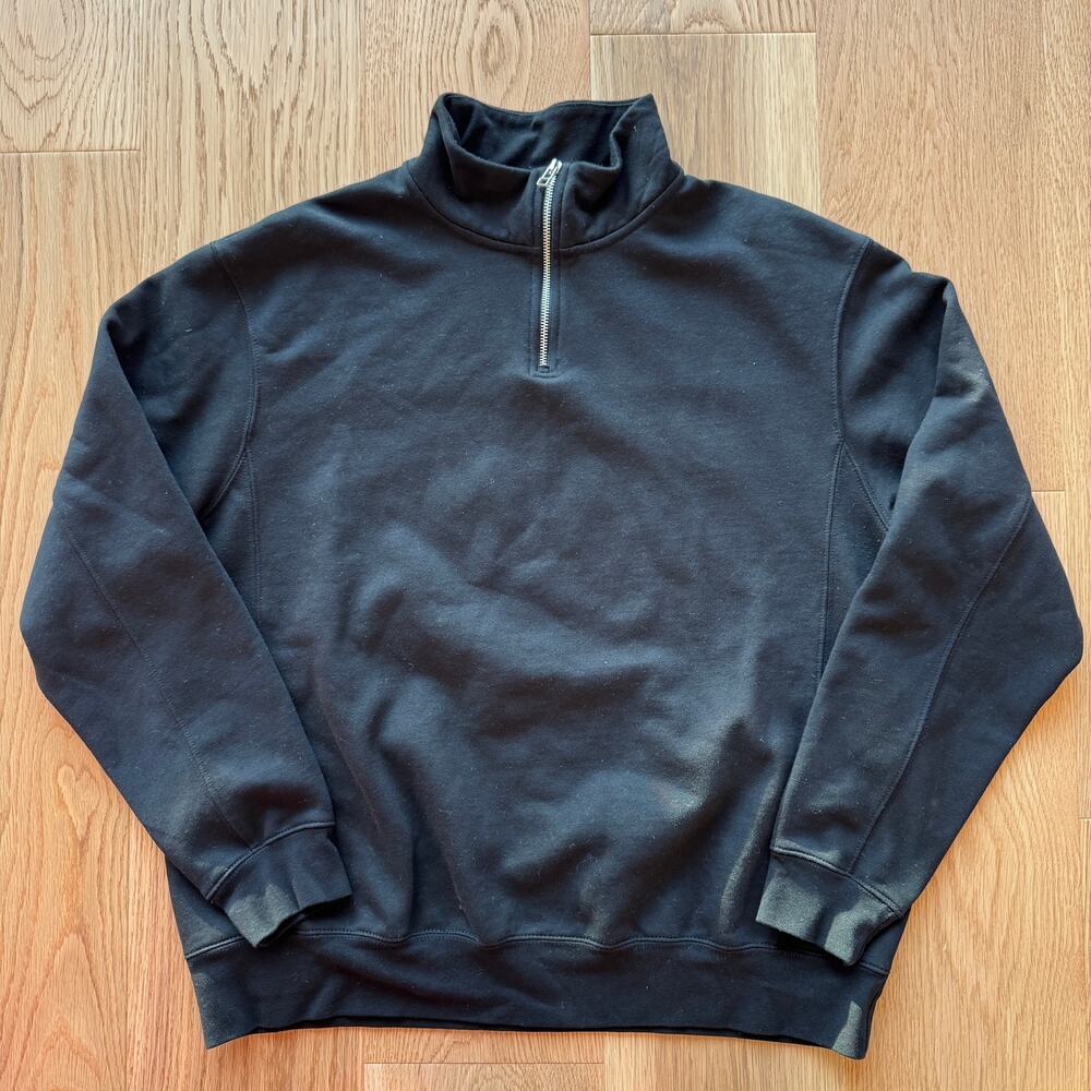 Zara Quarter Zip Sweatshirt Mens XL